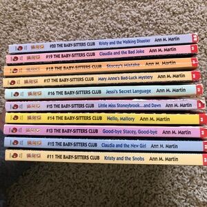 The Baby-Sitters Club Paperback Book Lot - includes books 11-20